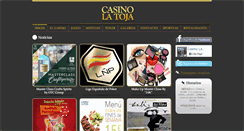 Desktop Screenshot of casinolatoja.com